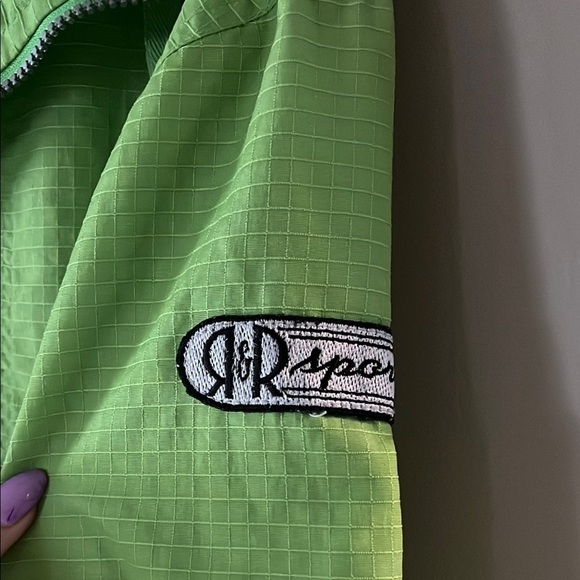 Sport Green Windbreaker Jacket - Picture 6 of 7